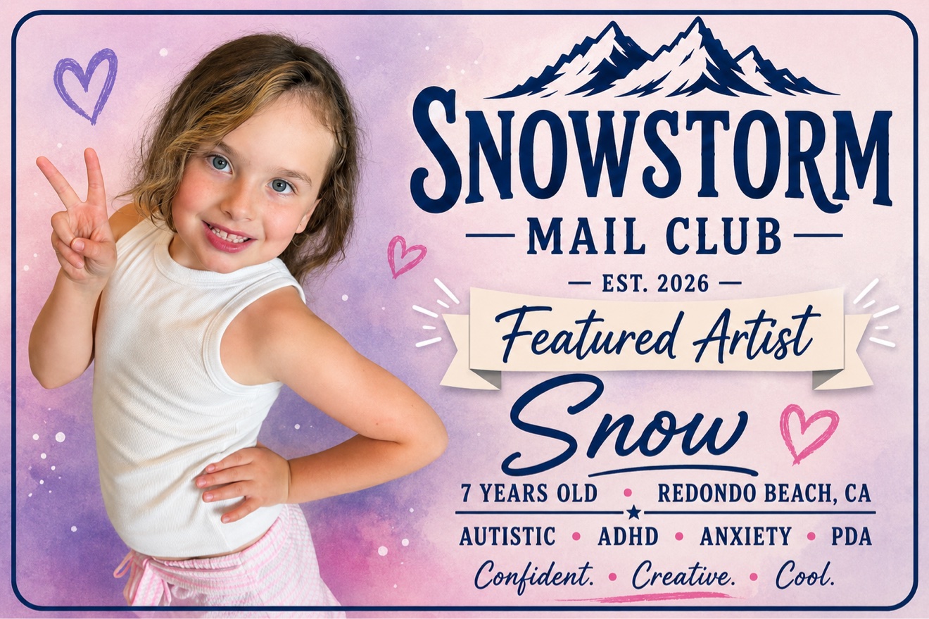 Snow, a featured SnowStorm Club artist